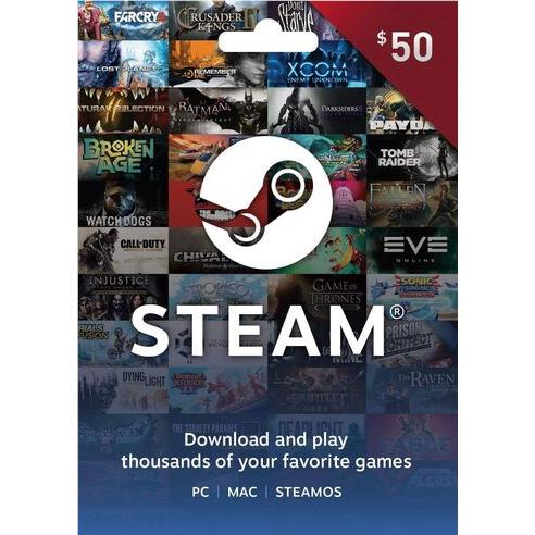 Steam Gift Card $50